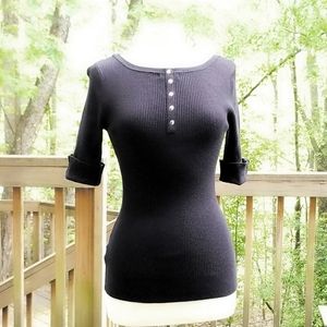 Premise Studio Black Sweater Size M